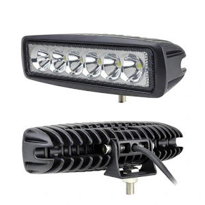 Set 2x Proiectoare LED auto Off-Road 18W 12V-24V 1320 lumeni