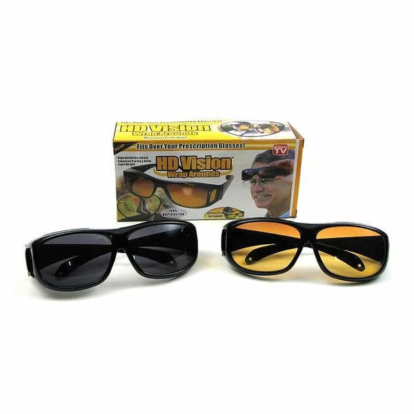 Set 2 perechi ochelari pentru condus de zi - noapte HD Vision