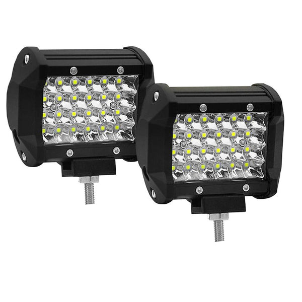 Set 2 proiectoare auto led 144W/set, 24 Led-uri