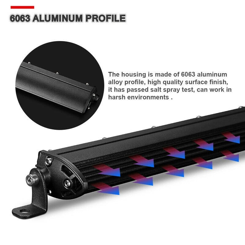 Proiector Led  Auto 72W  35MM 12/24V 6120 Lumeni 66CM Combo Beam-B18-72W