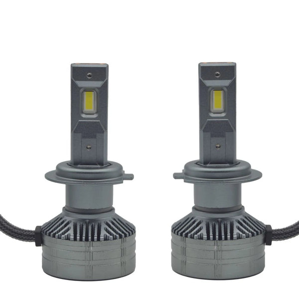 Set 2 becuri auto V80 H4 / H7, 200W/set, 12000 lumeni, 6000K