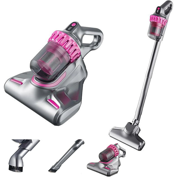 Aspirator vertical Anti-Acarieni,fara fir,3 in 1, 10000Pa, 8000 Vibratii pe Minut,filtru hepa