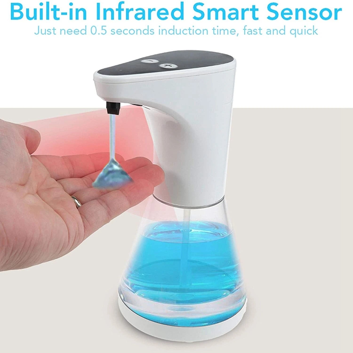 Dispenser cu senzor pentru sapun lichid