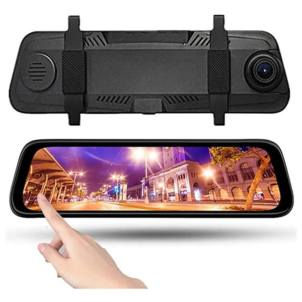 Camera auto Starlight Night Vision, tip oglinda retrovizoare, 10 inch, LCD, dual cam,touchscreen