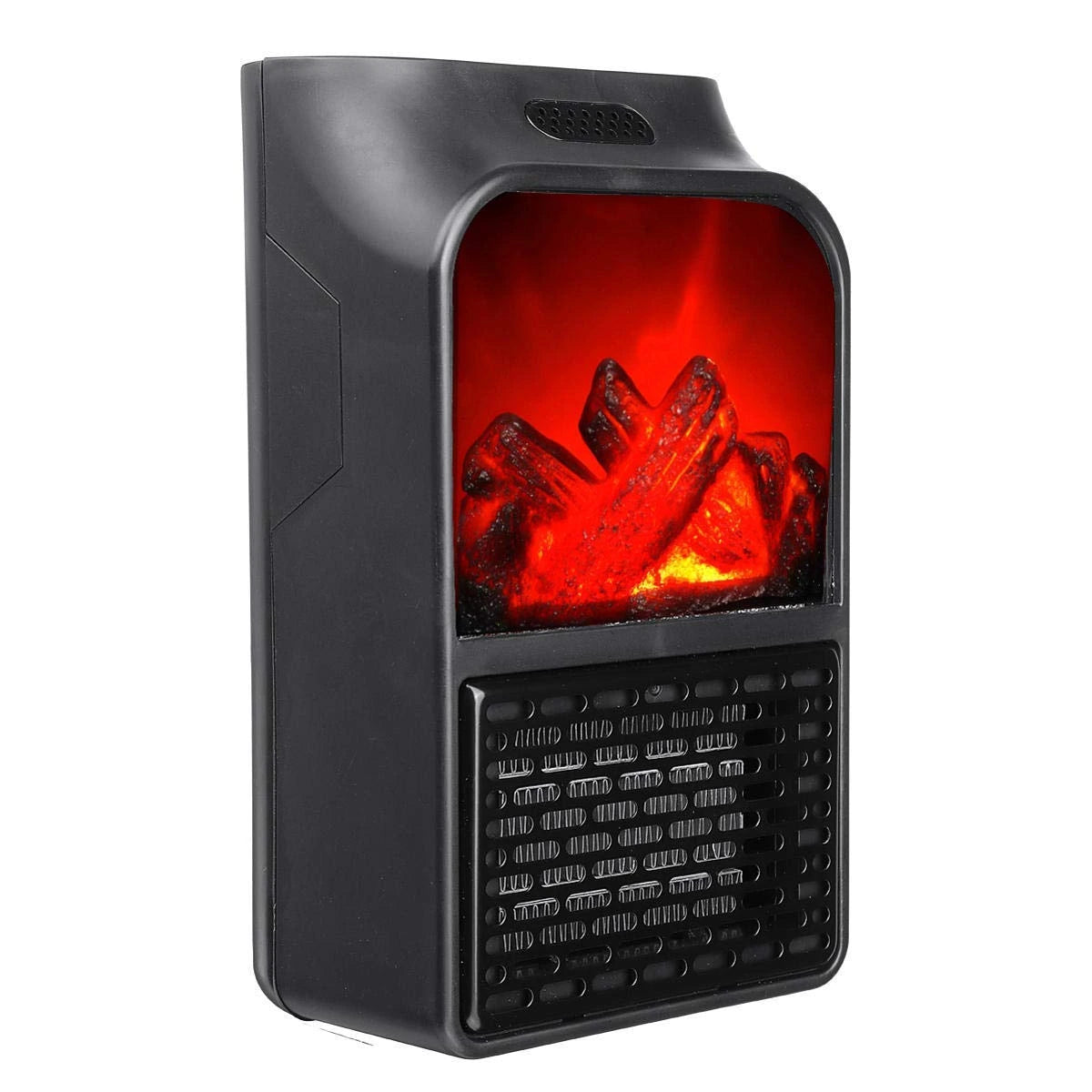 Aeroterma portabila Flame Heater 500 W, 2 niveluri temperatura, display digital,telecomanda