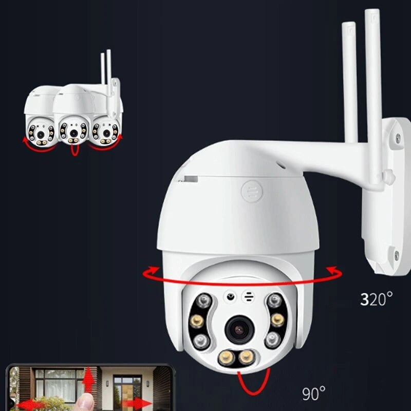 Camera de supraveghere video Wi-Fi Jortan 2 mpx, iOS / Android