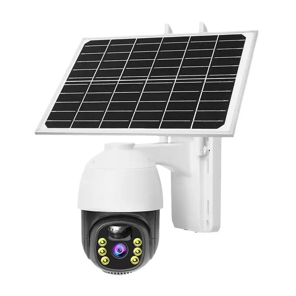 Camera de supraveghere cu panou solar si cartela sim,4K HD 4MP 4G