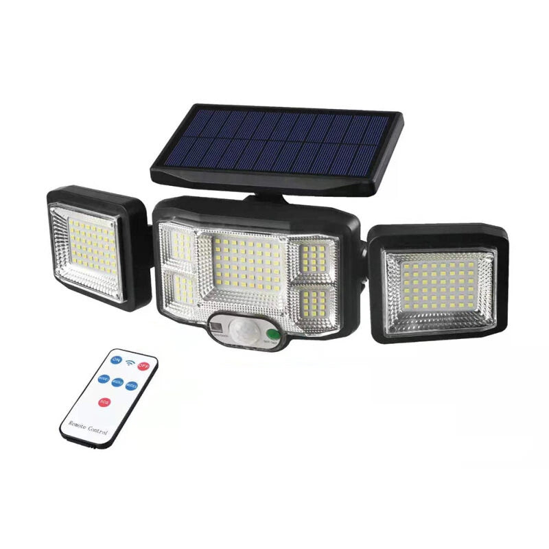 Lampa solara 192 LED cu senzor de miscare si telecomanda