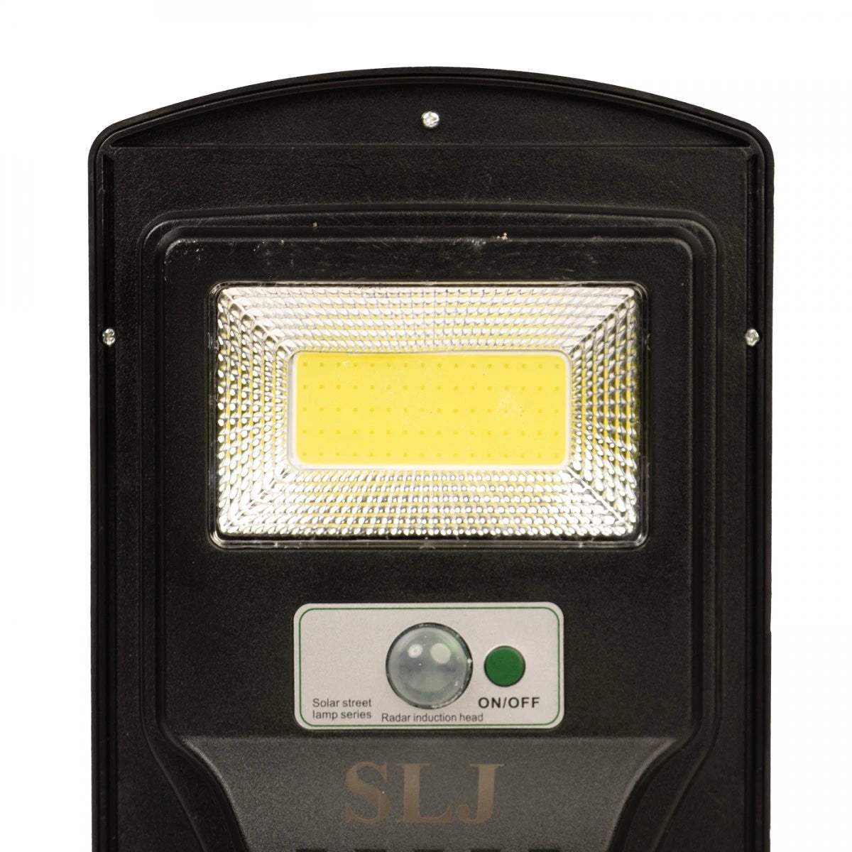 Lampa solara 60W, 150 LED iluminat stradal, cu panou solar integrat, senzor de miscare si telecomanda