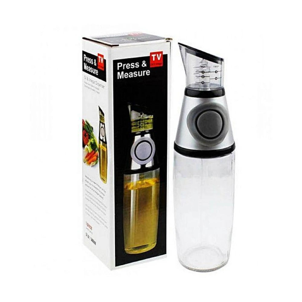 Dispenser din sticla pentru ulei sau otet, 500 ml