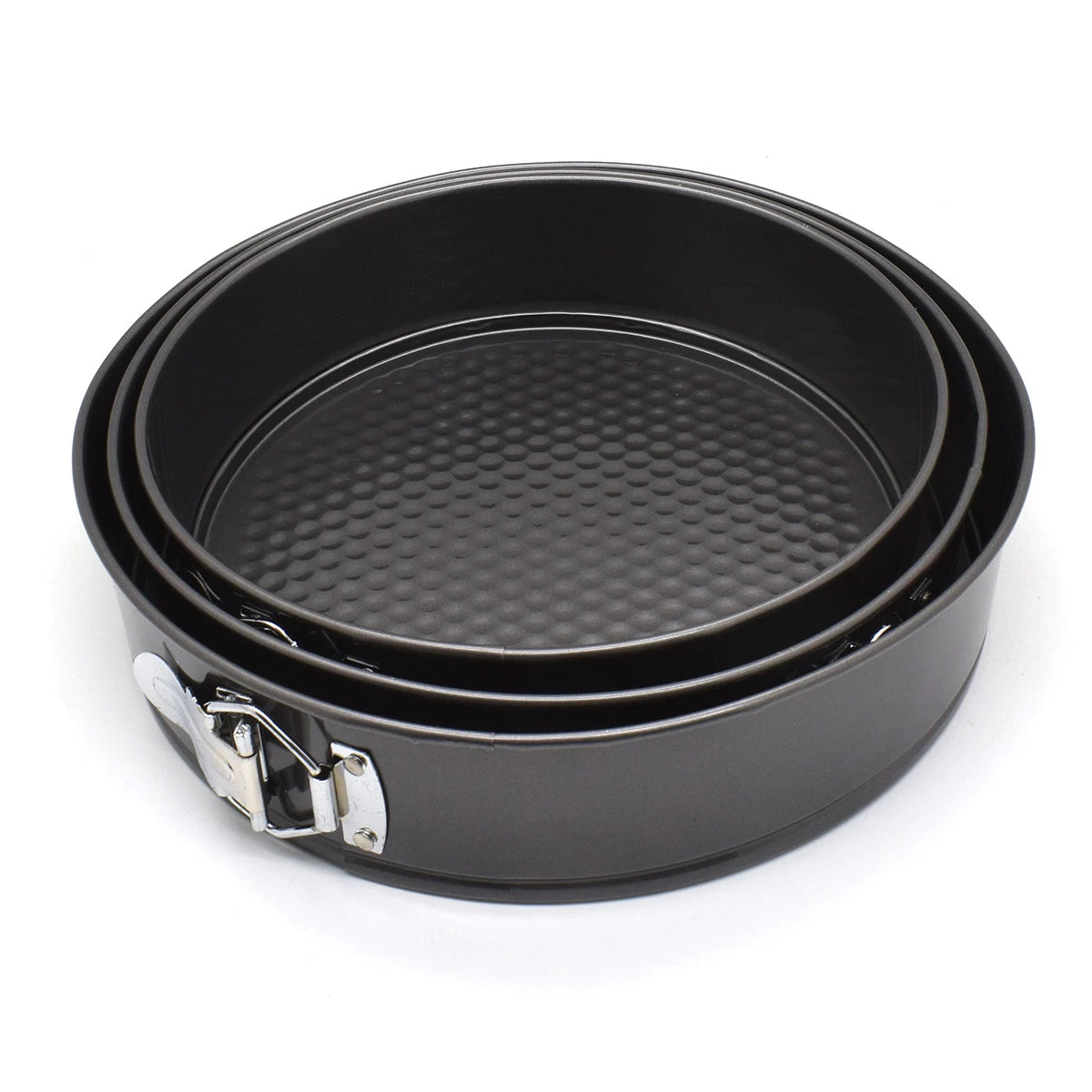 Set 3 forme rotunde pentru tort cu margini detasabile