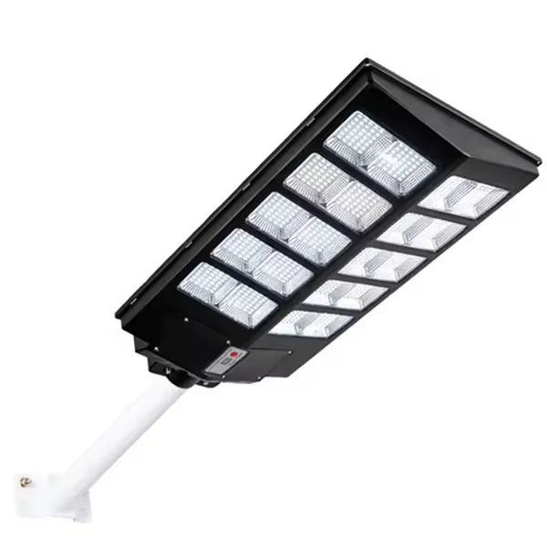 Lampa solara stradala 1200W ,dubla,800 LED,senzor de miscare,20 CASETE
