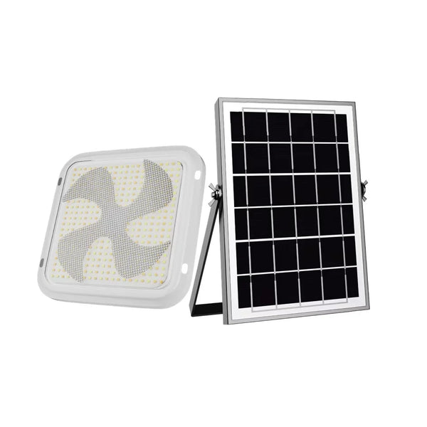 Plafoniera LED Jortan, 100W/200W/300W,cu panou solar si telecomanda,Lumina Rece/Calda
