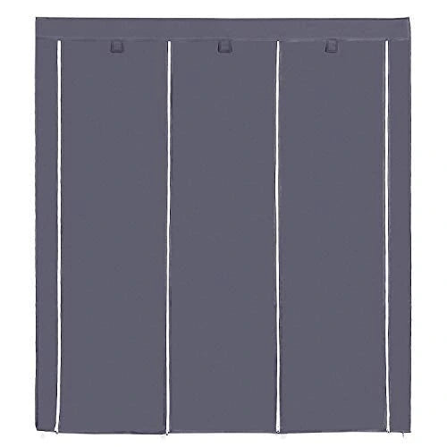 Dulap textil pentru haine,3 compartimente, 105 x 45 x 170 cm