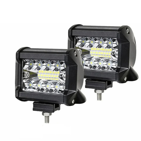 Set 2 Proiectoare auto 20 LED, 120W/set, 12/24V, 6000K