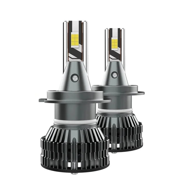 Set 2x Becuri auto LED, H7, 280w, 6500k,Canbus,30000 lm