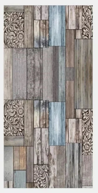 Set 10 x Tapet autoadeziv decorativ cu design lemn, 30x60 cm