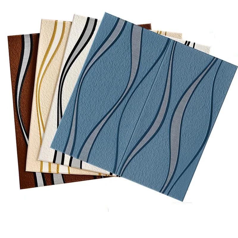 Set 5 x Placa de tapet adeziv , 68 x 68 cm