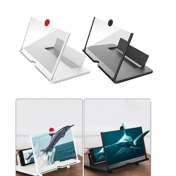 Set 2 x Ecran lupa cu efect 3D pentru telefoanele mobile
