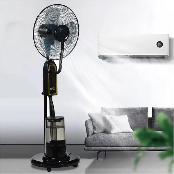 Ventilator electric cu umidificator 4L,motor cupru – 130 cm, 16 inch, 3 viteze