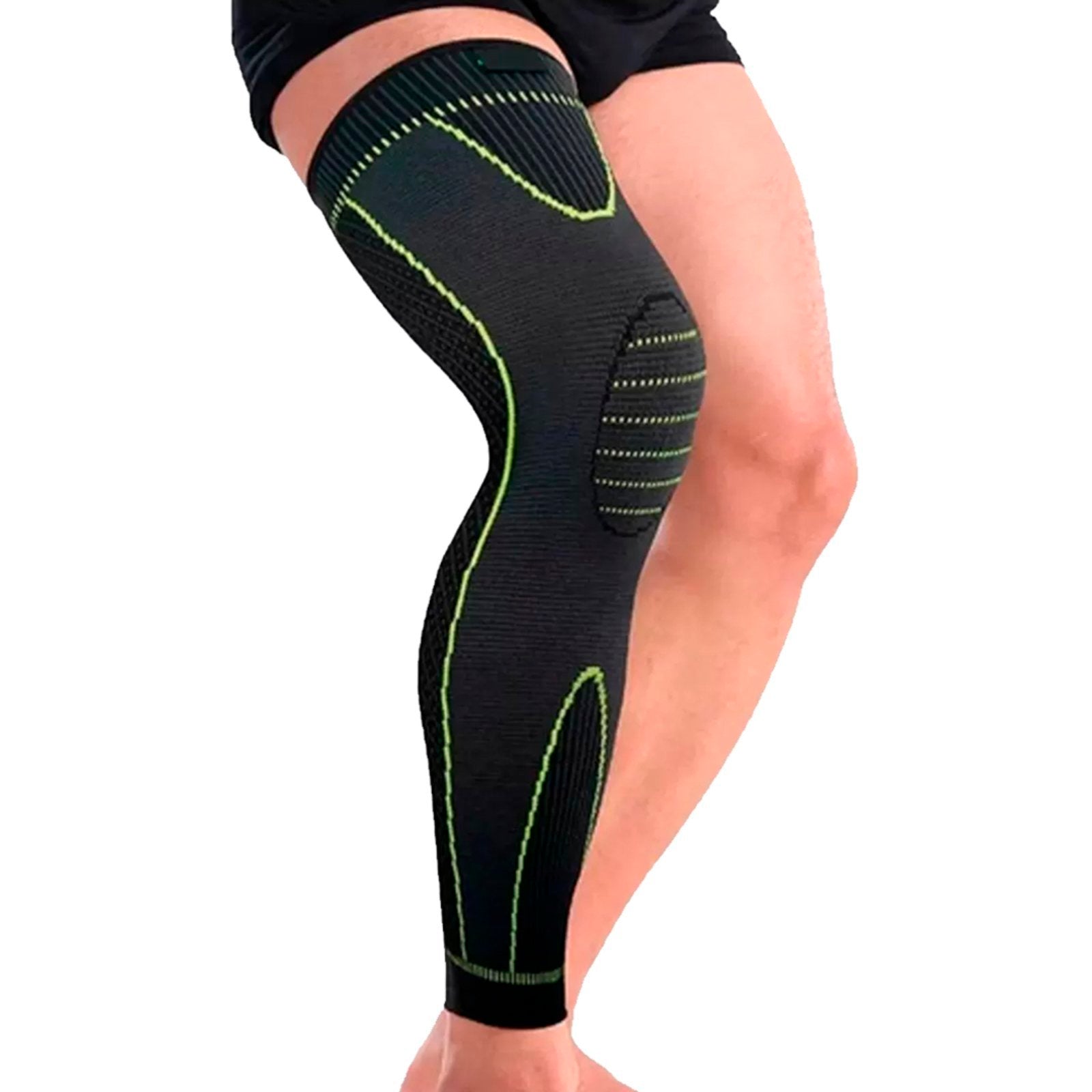 Genunchiera elastica lunga, protectie pentru genunchi, marime universala - Shopmix