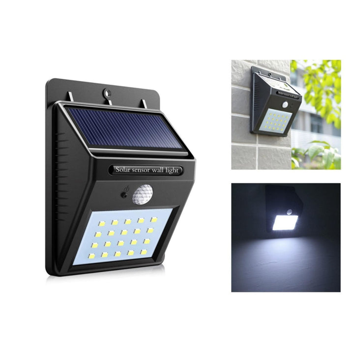 Lampa solara cu senzor miscare 20 LED - Shopmix