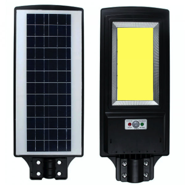 Lampa stradala cu incarcare solara,936 led COB, 500W,senzor de lumina si de miscare, telecomanda - Shopmix