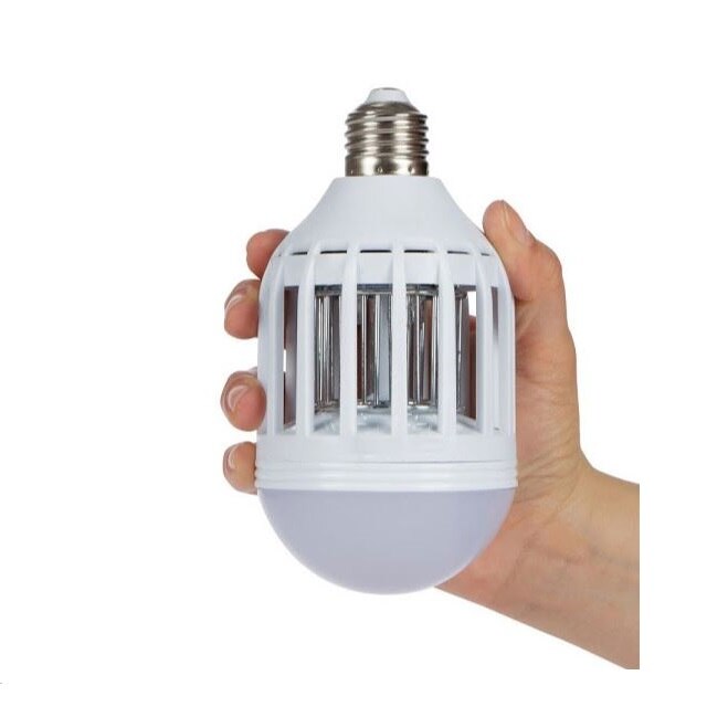 Bec LED antiinsecte cu lampa UV 9W, Zapp Light - Shopmix