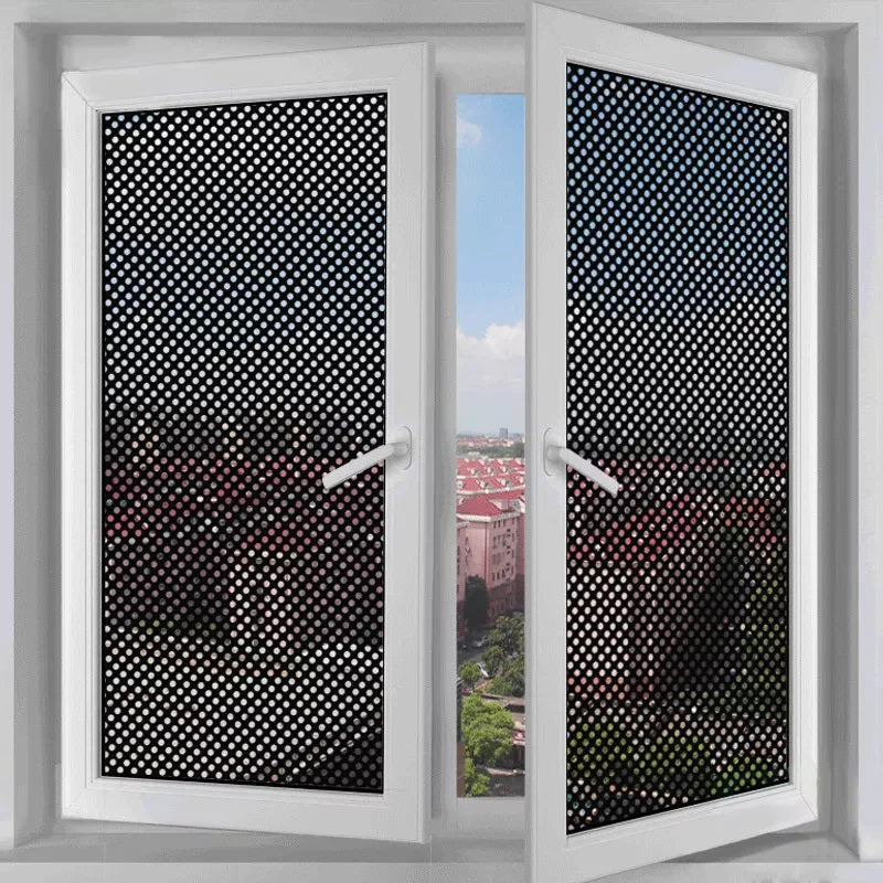 Folie neagra autoadeziva pentru geamuri 60 x 300 cm - Shopmix