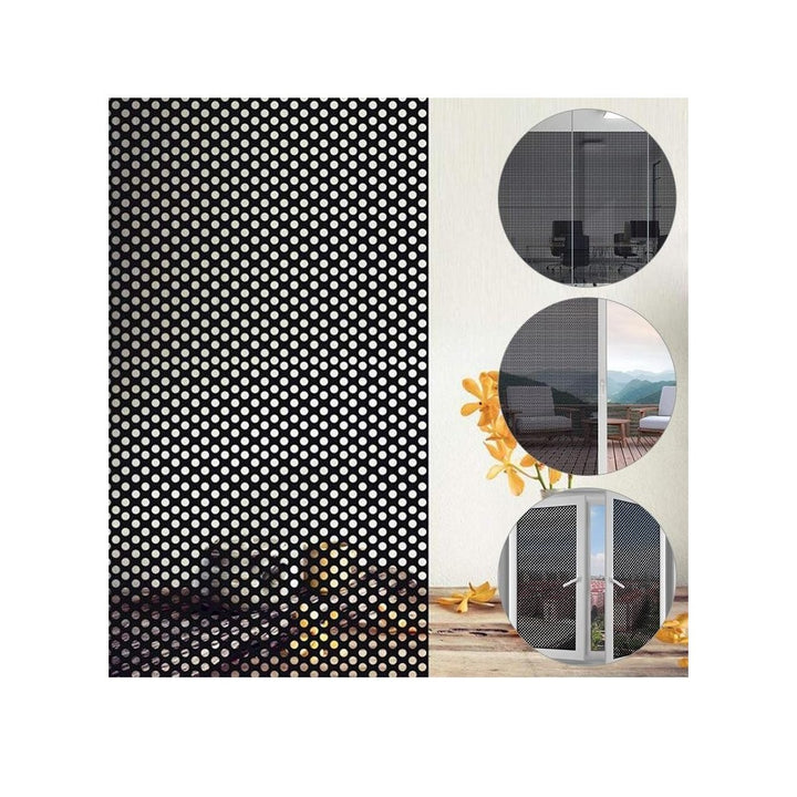 Folie neagra autoadeziva pentru geamuri 60 x 300 cm - Shopmix